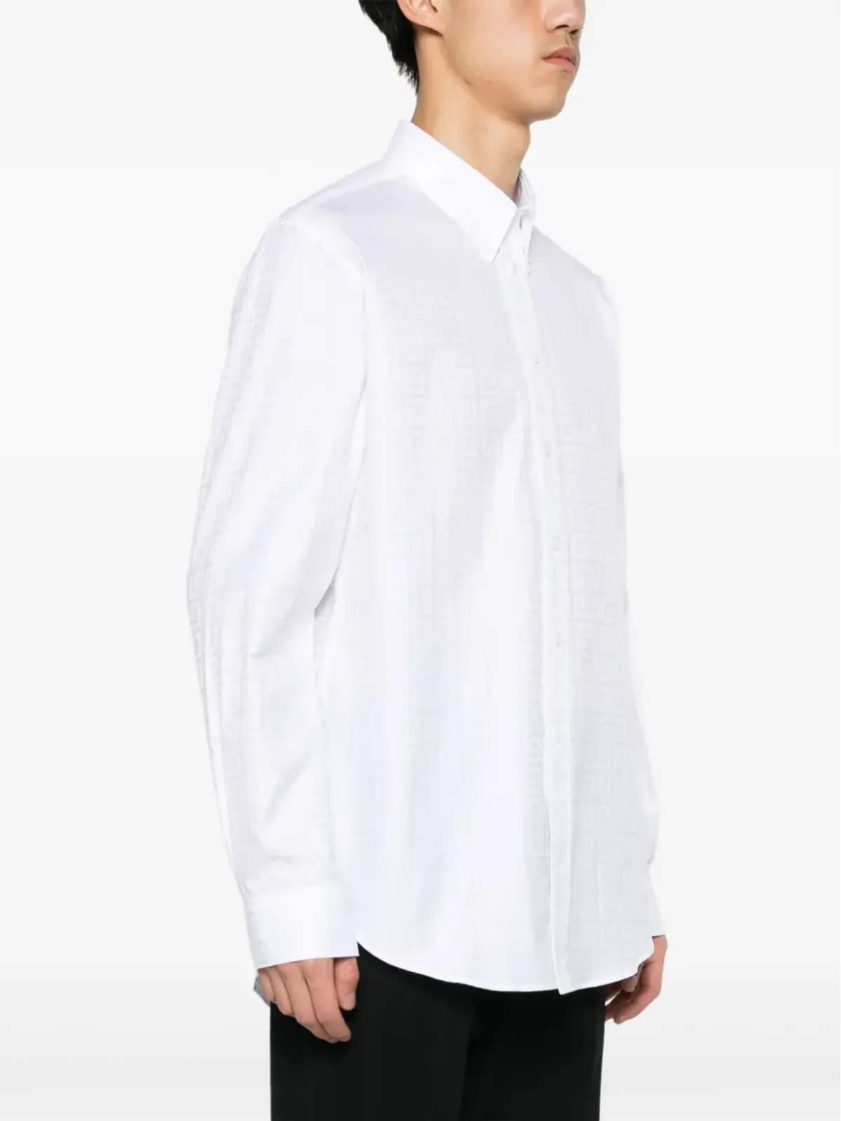 Givenchy 4Gモチーフ コットン シャツ - 画像3
