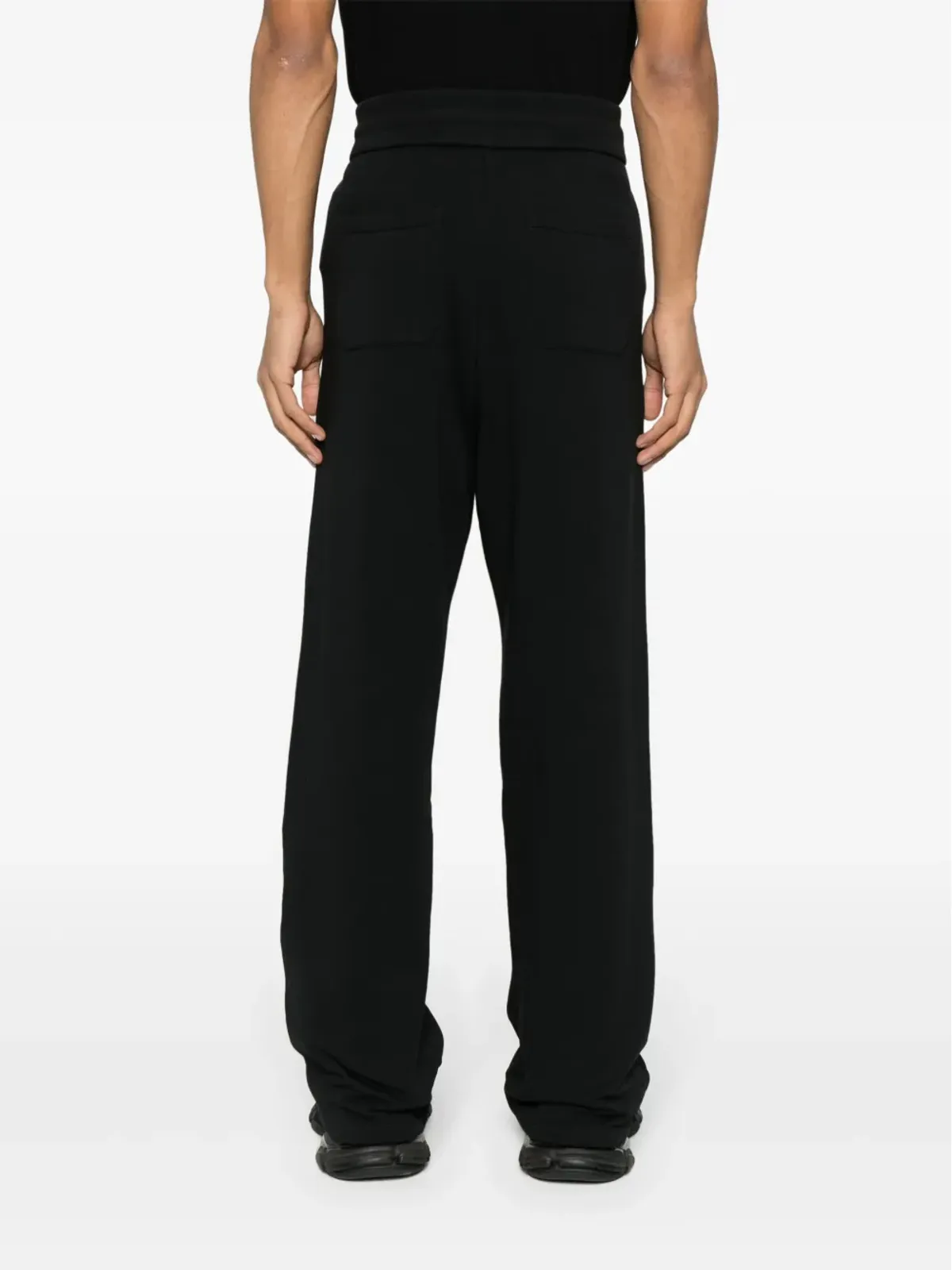 Balmain コットン製ワイドレッグ トラックパンツ - 画像4
