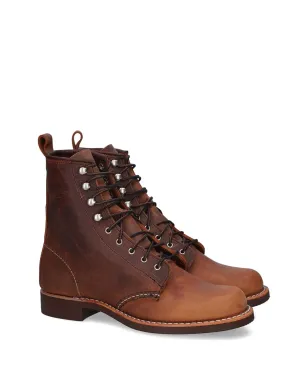 Red Wing Shoes レースアップレザー コンバットブーツ - サムネイル2