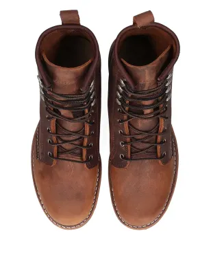 Red Wing Shoes レースアップレザー コンバットブーツ - サムネイル4