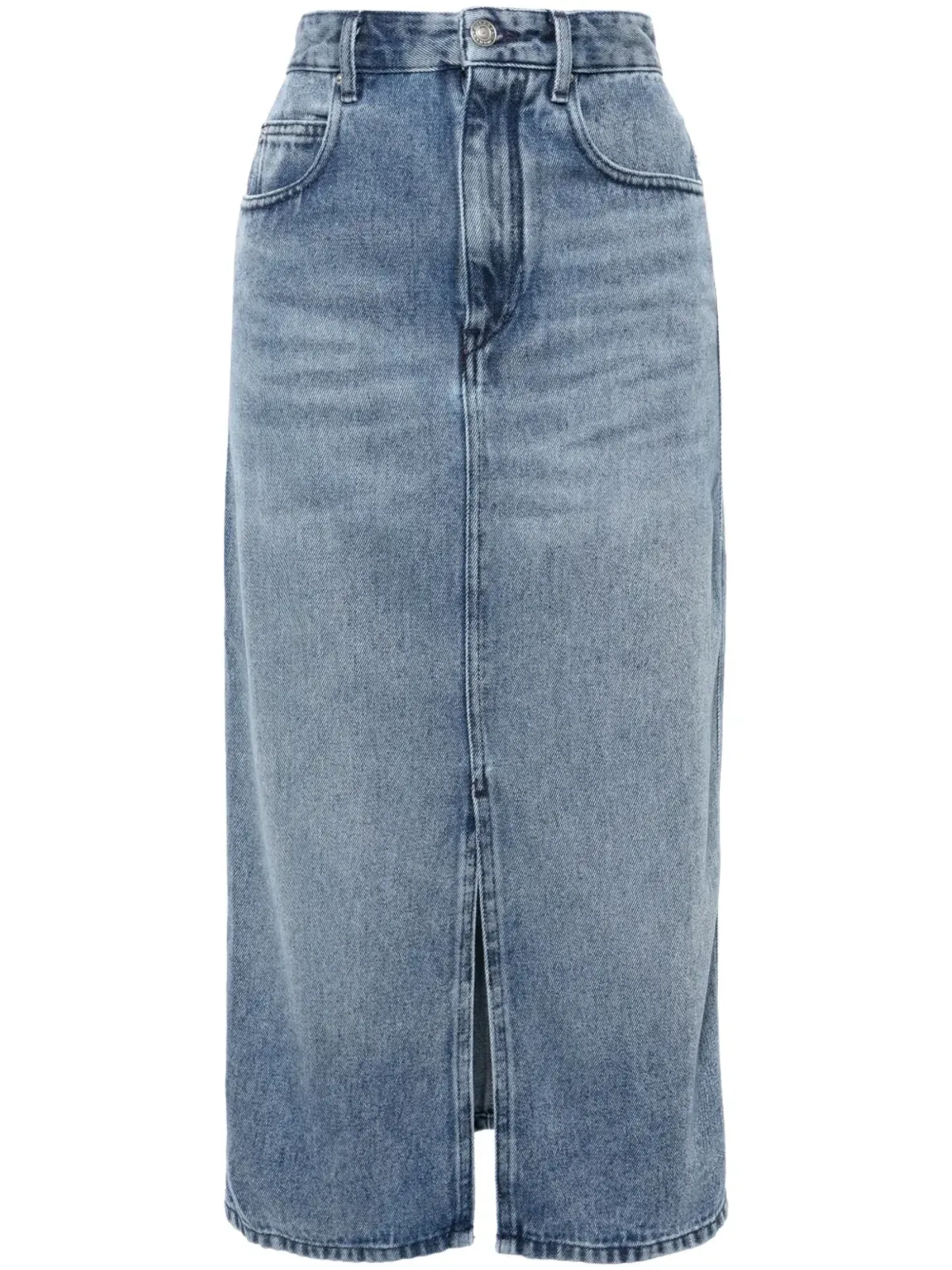 ISABEL MARANT Tilauria ストーンウォッシュデニムスカート - ブルー - 画像1