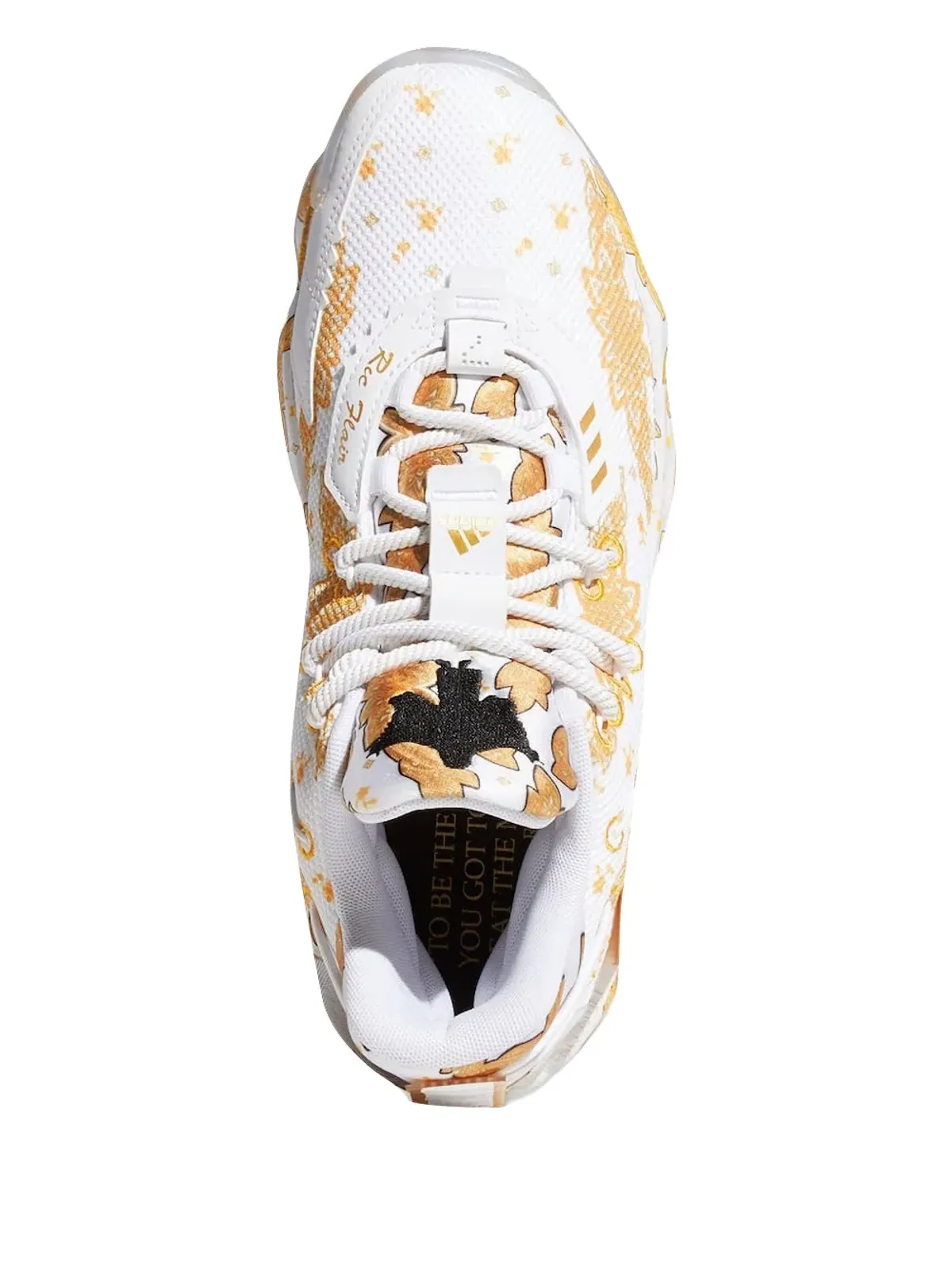 adidas Dame 7 トレーナー ホワイト - 画像3