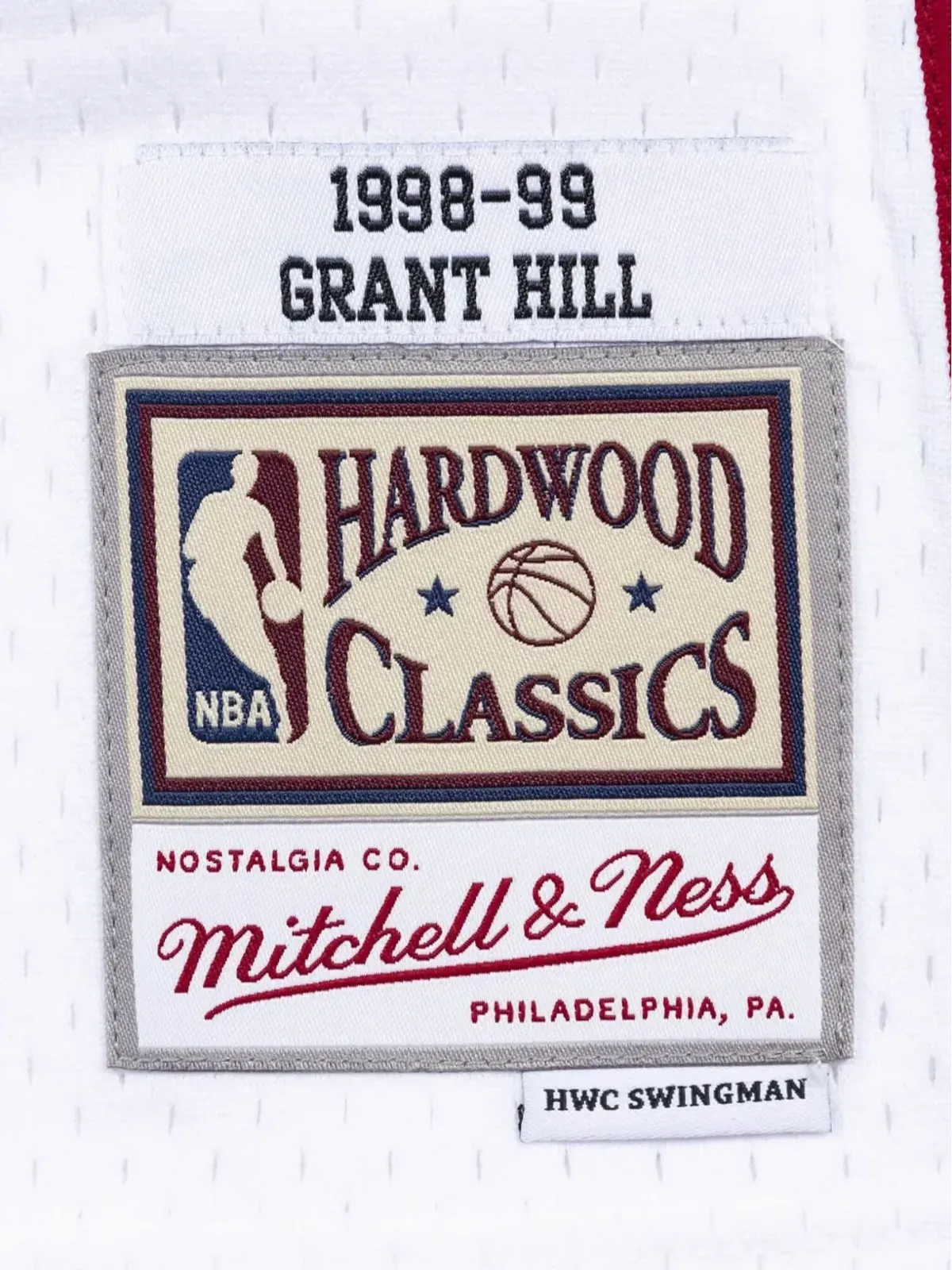 Mitchell & Ness ピストンズ 98-99 グラント・ヒル ジャージー - 画像2