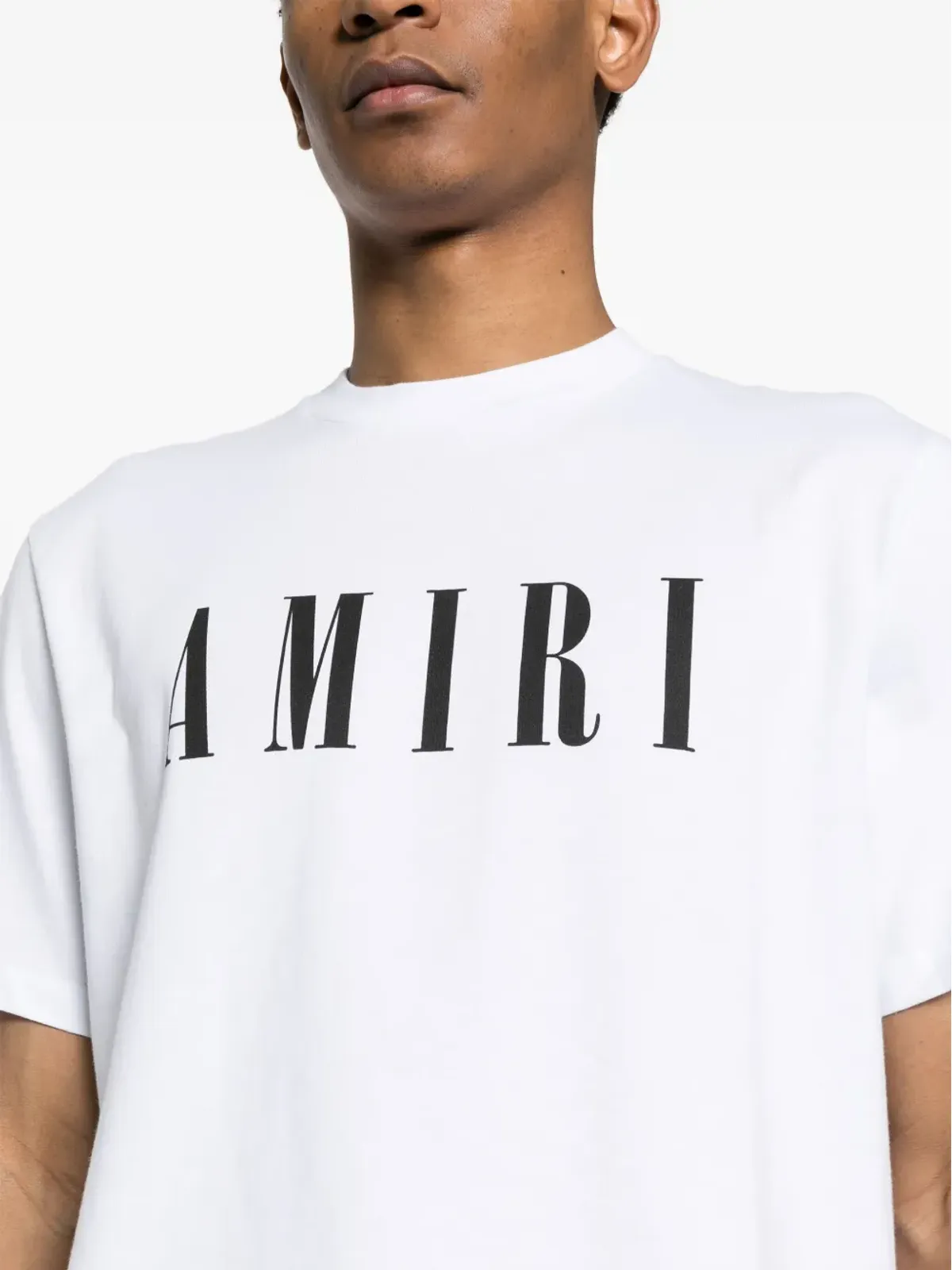 AMIRI コア ロゴプリント コットン Tシャツ - ホワイト - 画像5