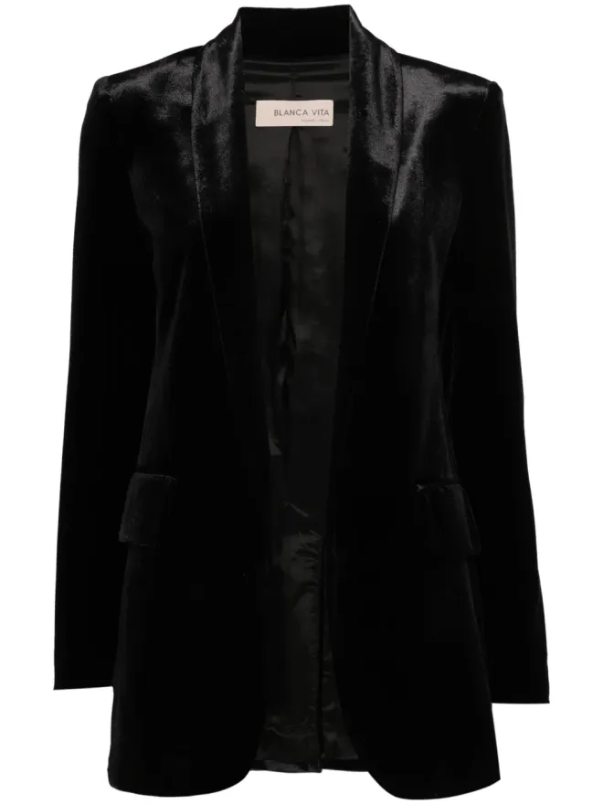 Blanca Vita Blanca Vita グアラナ ベルベットブレザーの商品画像