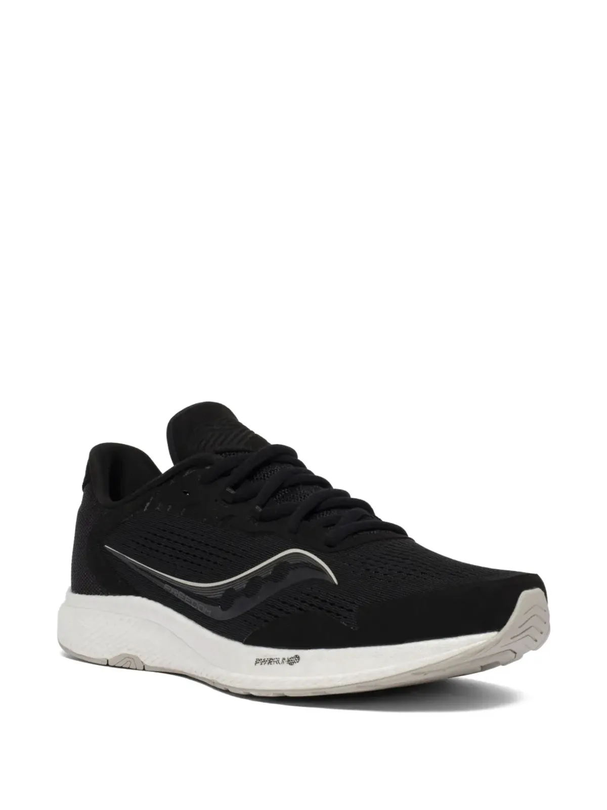 Saucony フリーダム 4 ブラック/ストーン スニーカー - 画像2