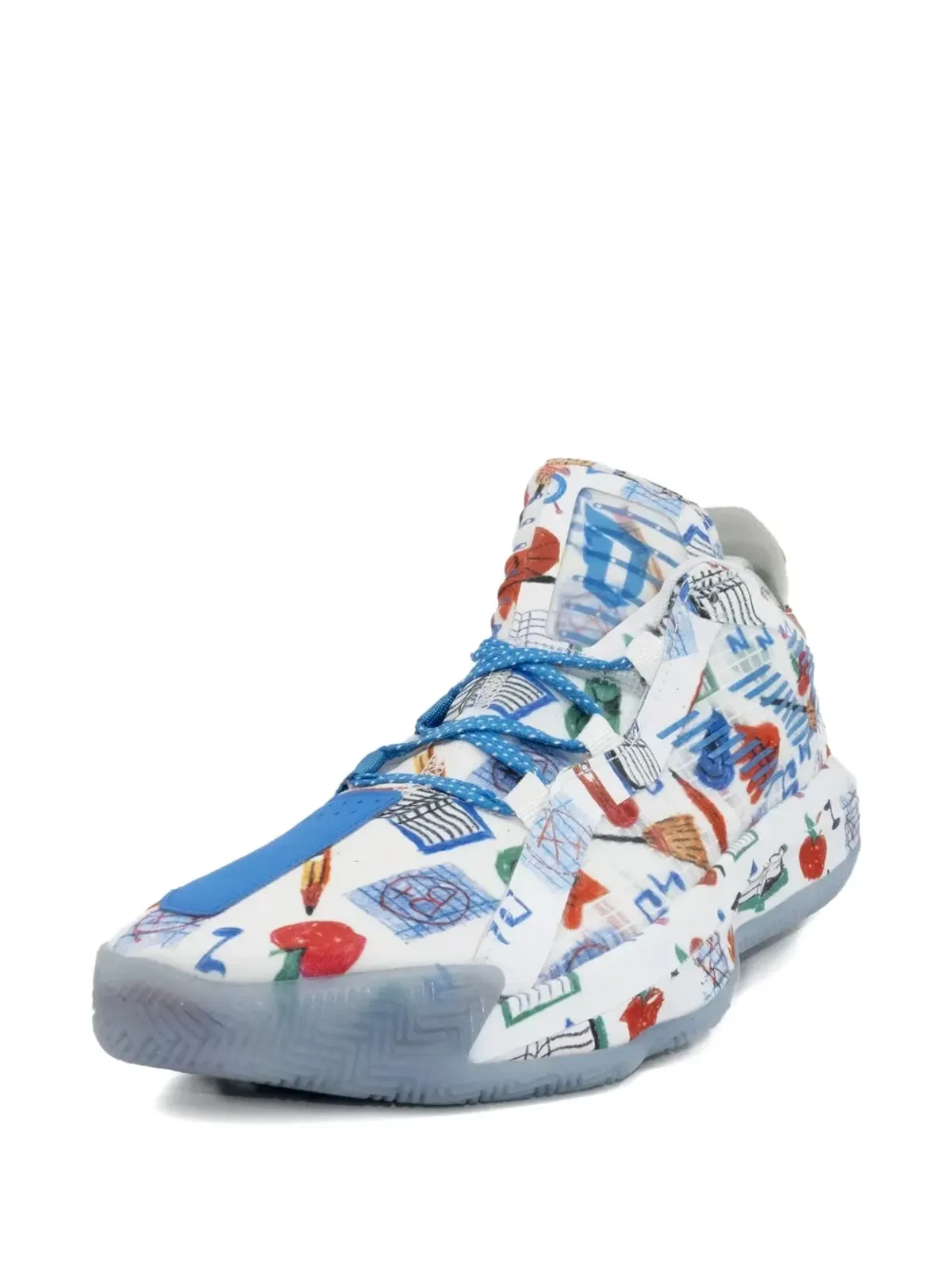 adidas Dame 6 スニーカー - ホワイト - 画像2