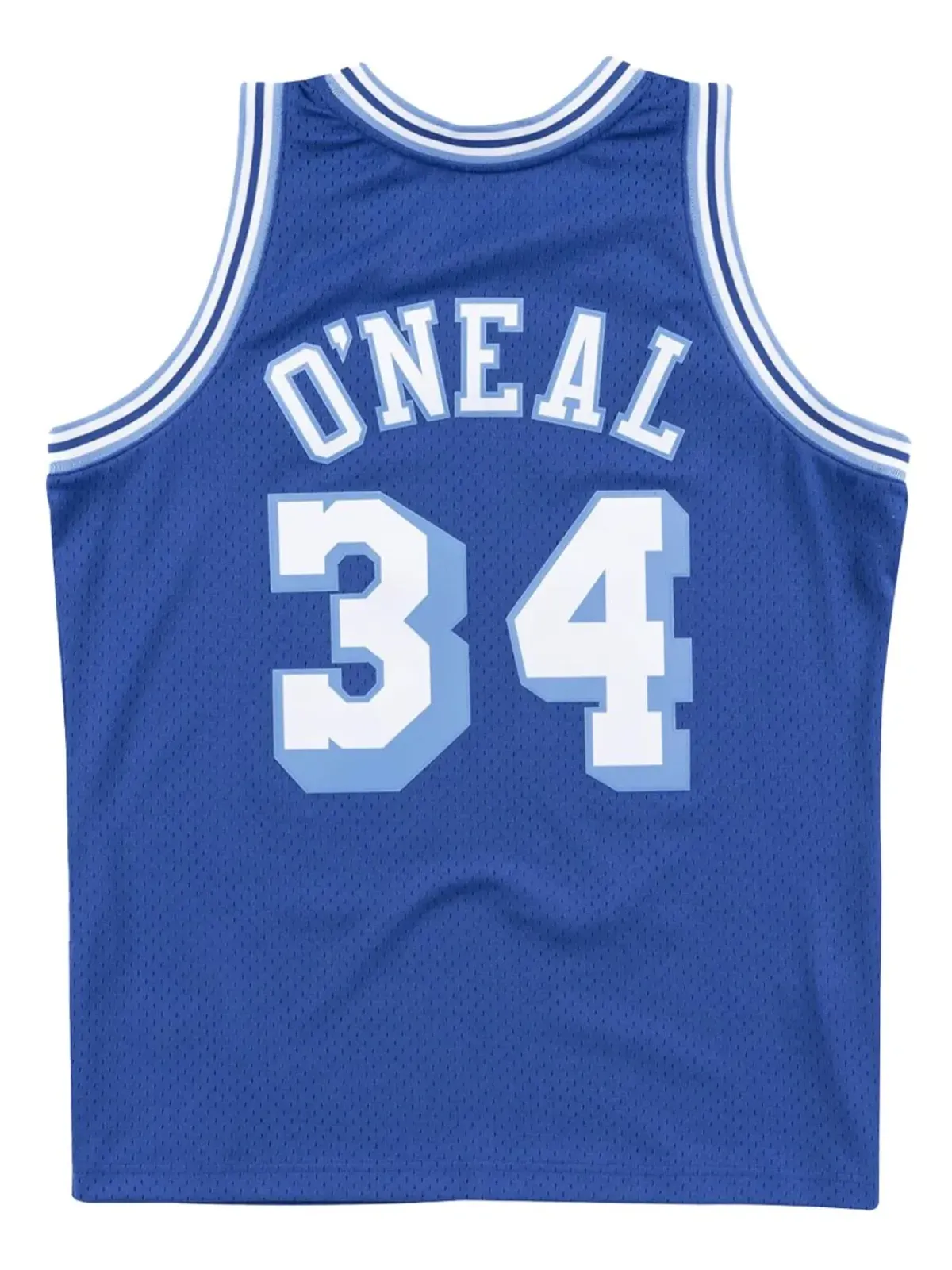 Mitchell & Ness ロサンゼルス・レイカーズ アルタネイト 1996-97 シャキール・オニール スウィングマン ジャージ - ブルー - 画像2