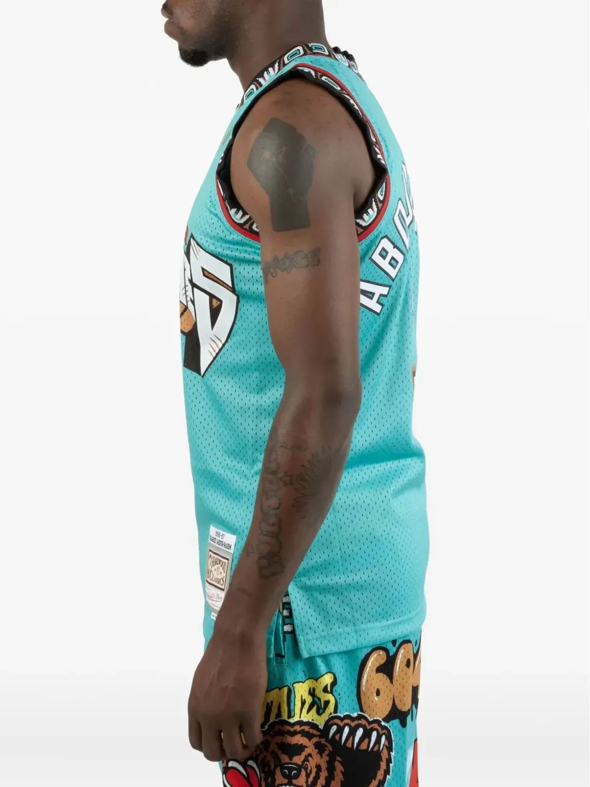 Mitchell & Ness グリズリーズ ナンバー ジャージ - ブルー - 画像2