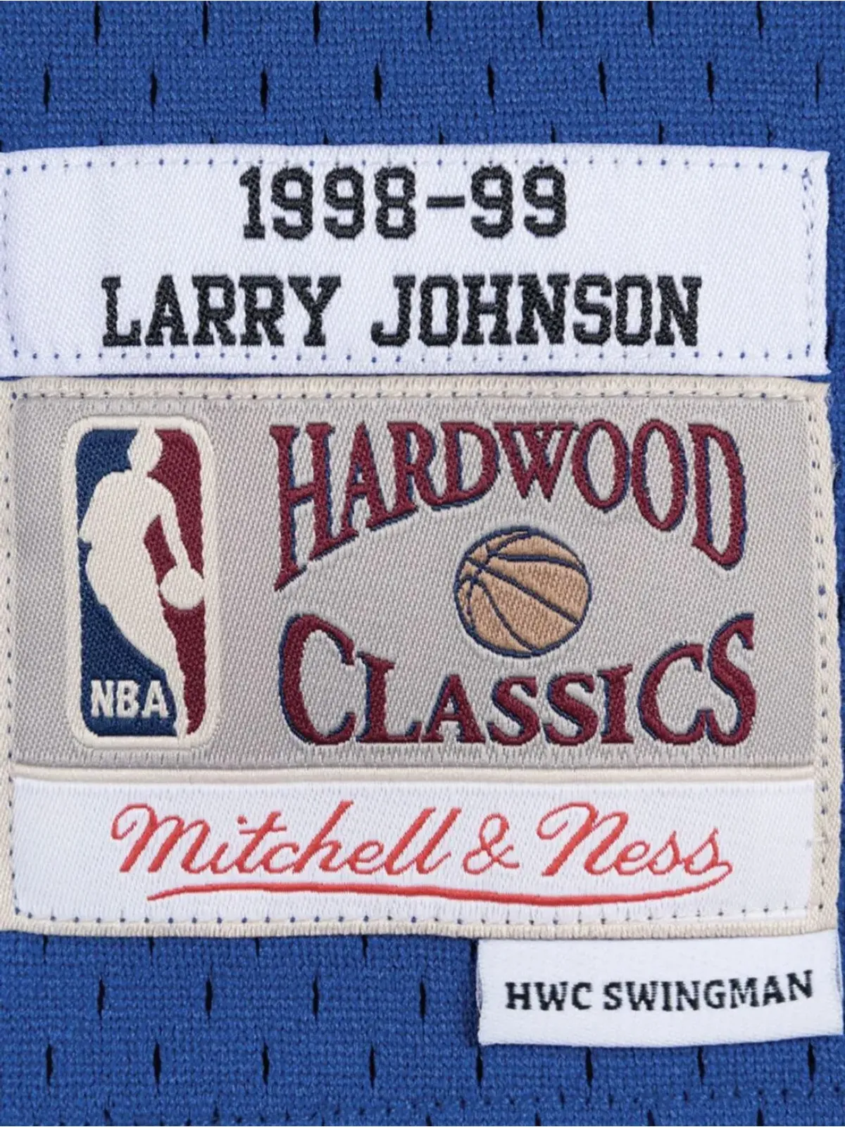 Mitchell & Ness ニューヨーク・ニックス ロード 1998-99 ラリー・ジョンソン スウィングマン ジャージ - 画像3