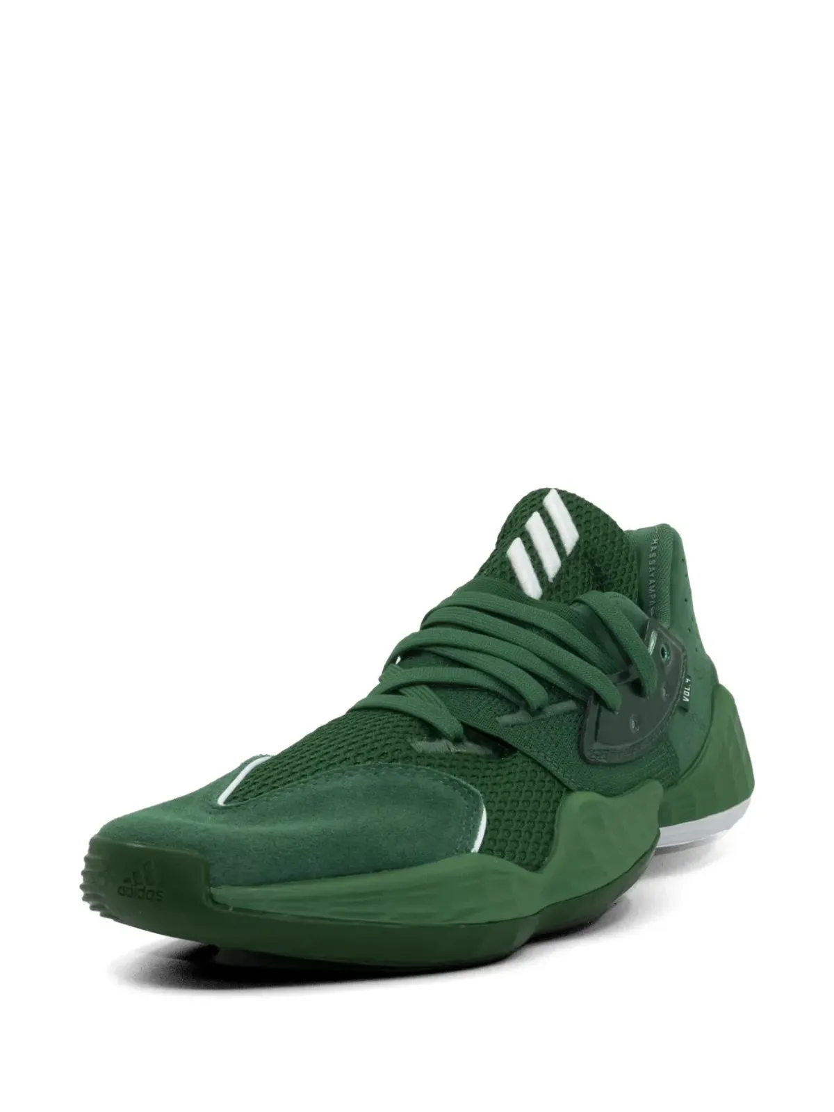 adidas Harden Vol.4 Team バスケットボールシューズ グリーン - 画像2