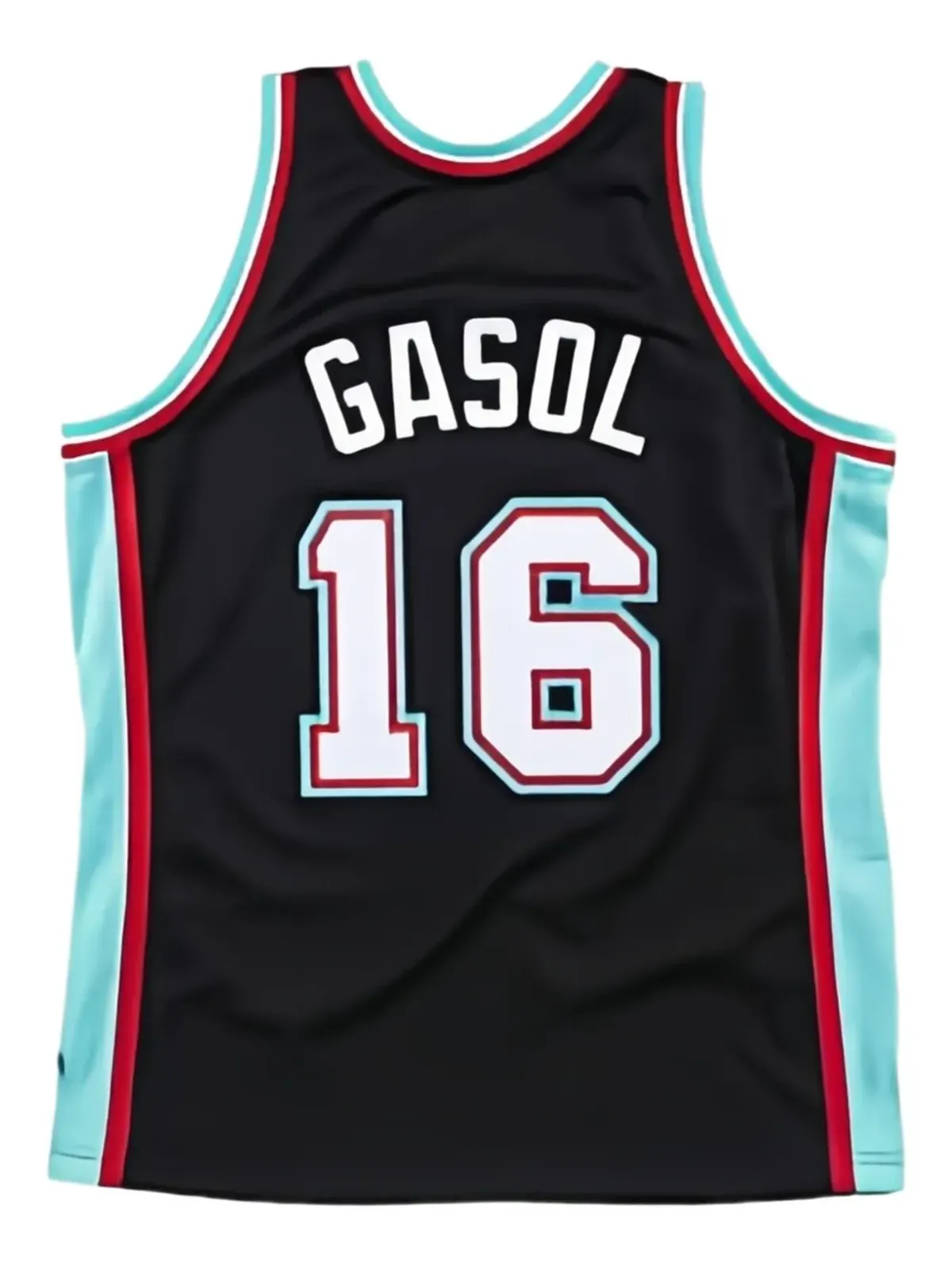 Mitchell & Ness メンフィス・ガソル ジャージーベスト - ブラック - 画像2