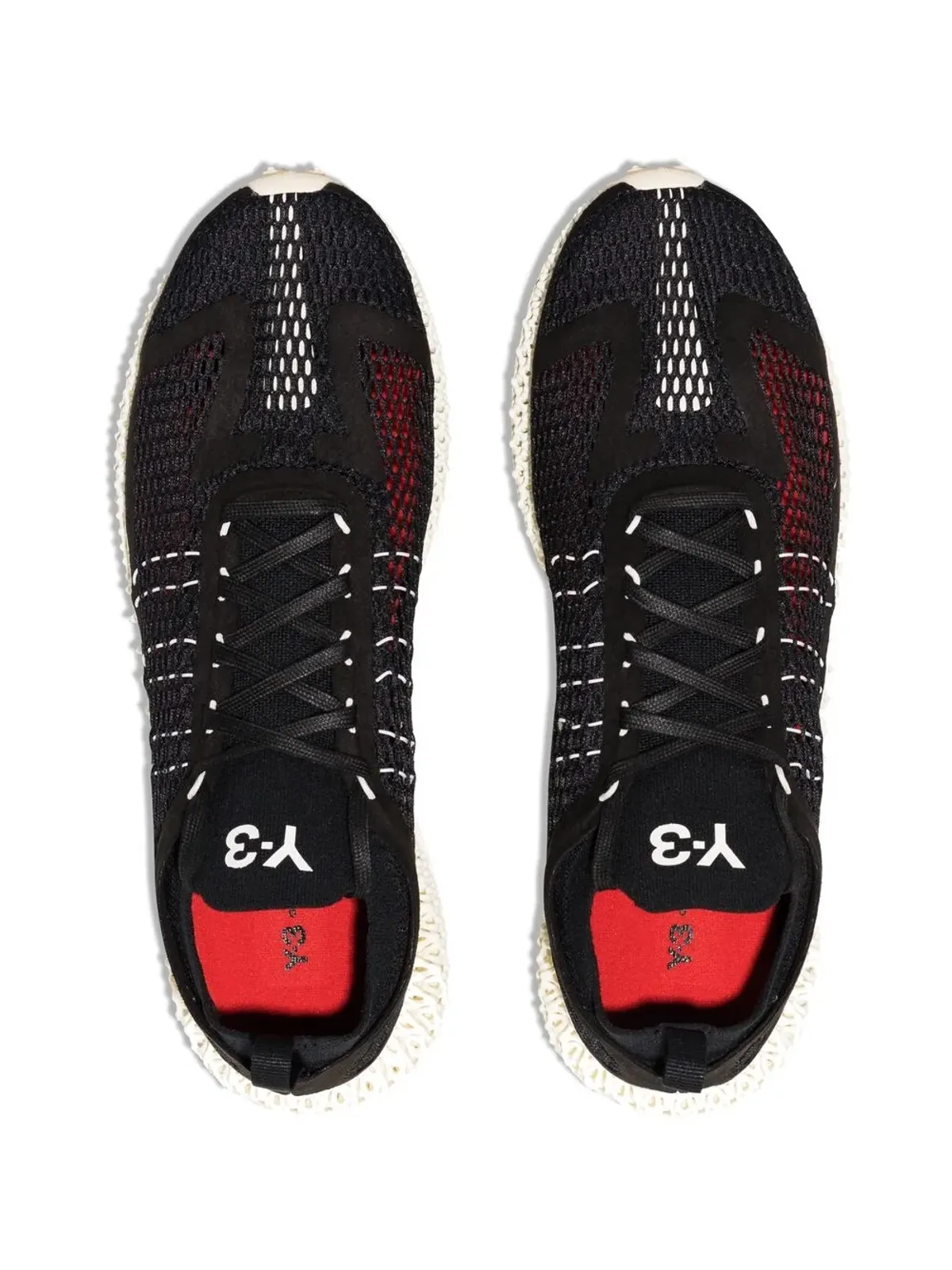 Y-3 ランナー 4D Halo スニーカー ブラック - 画像5