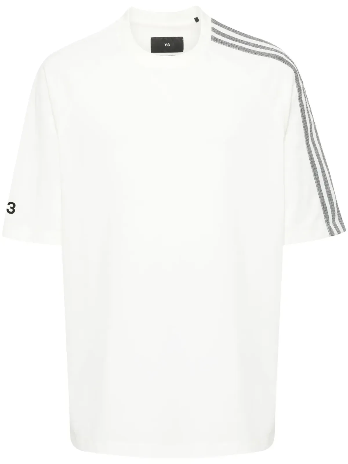 Y-3 クロージャー ジャージー Tシャツ - ニュートラルカラー - 画像1