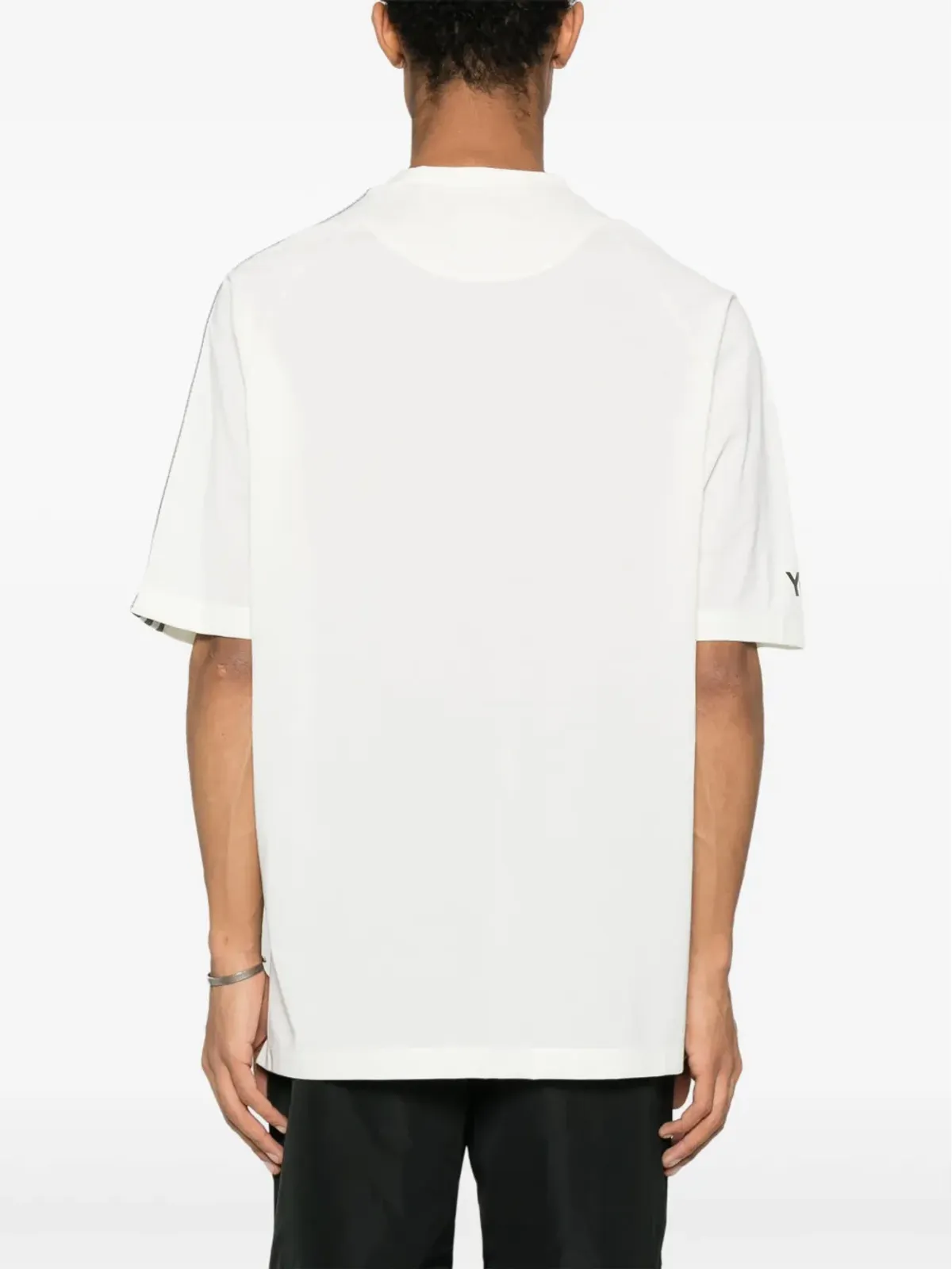 Y-3 クロージャー ジャージー Tシャツ - ニュートラルカラー - 画像5
