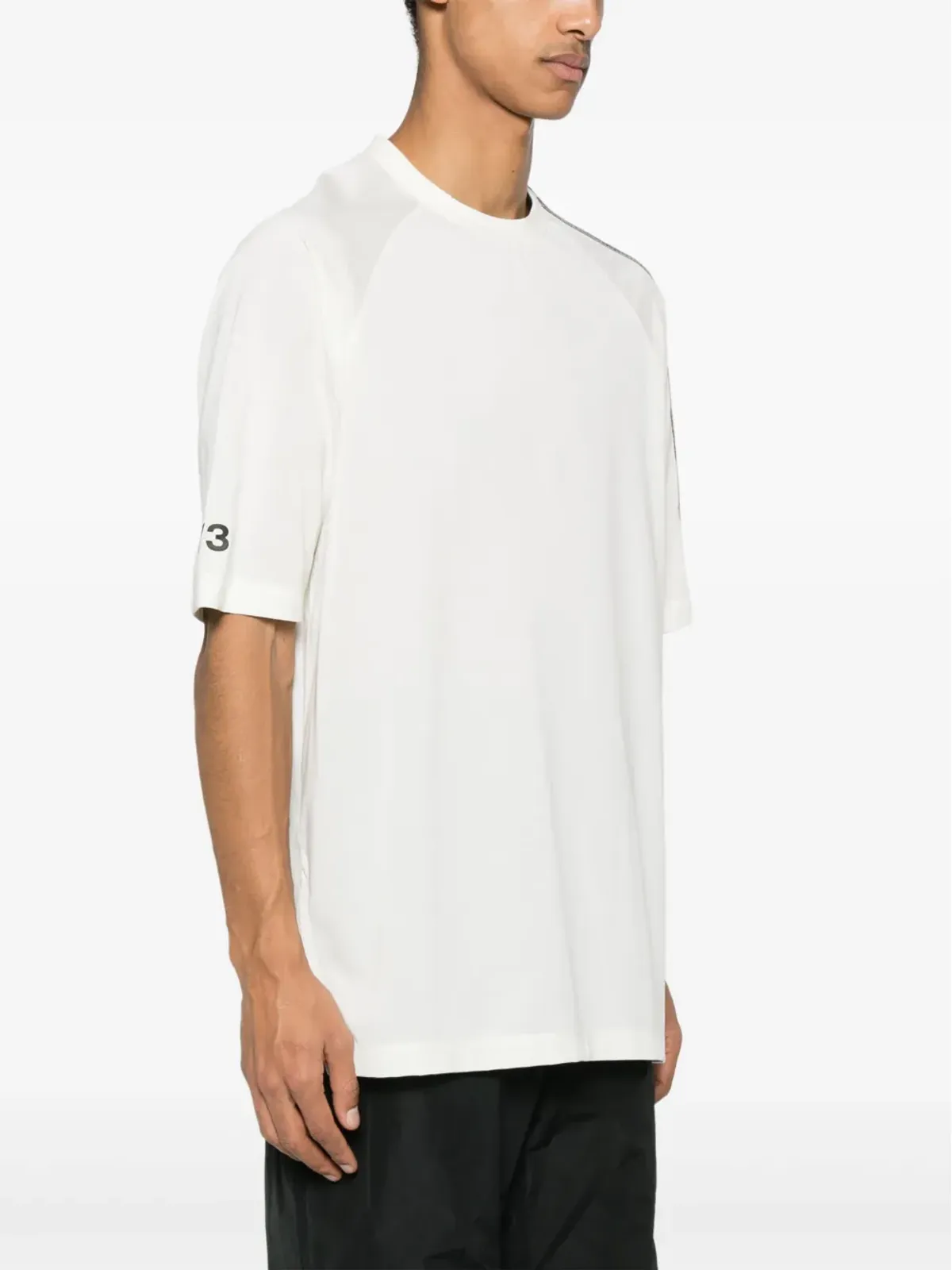 Y-3 クロージャー ジャージー Tシャツ - ニュートラルカラー - 画像4