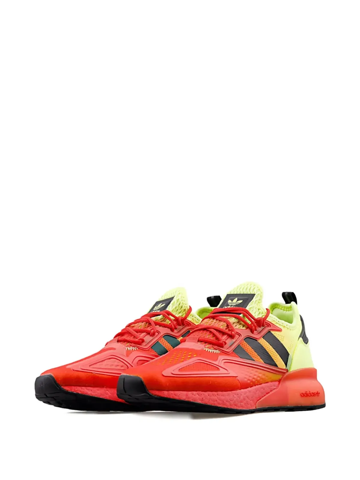 adidas ZX 2K Boost スニーカー レッド - 画像2