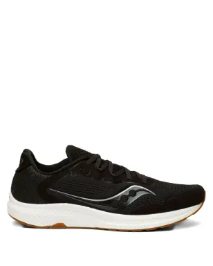 Saucony フリーダム4 ブラックスニーカー - サムネイル1