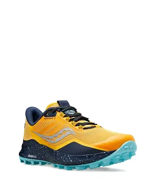 Saucony Peregrine 12 イエロー/ブルー スニーカー - サムネイル2