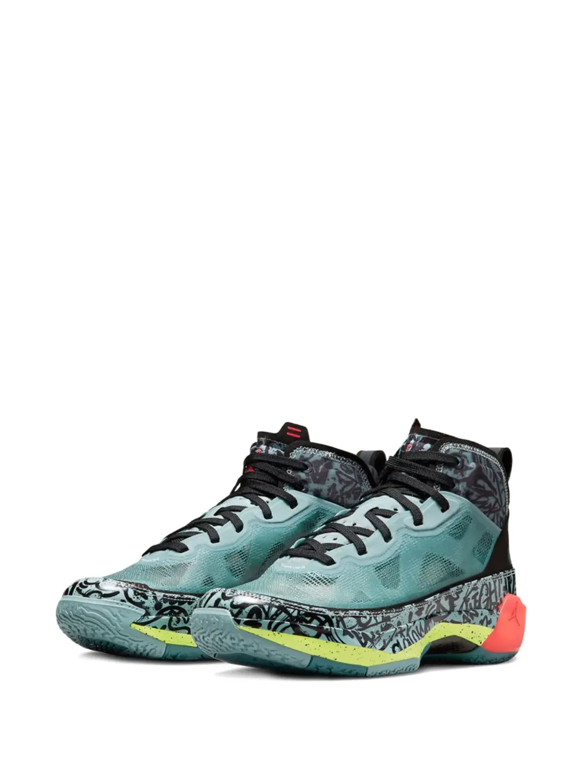 Jordan x サトウ サバリー エアジョーダン 37 "SATOU" スニーカー - ブルー - 画像2