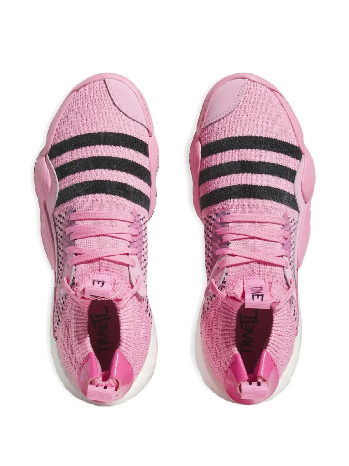 adidas ストライプ トレイ ヤング スニーカー - ピンク - 画像2