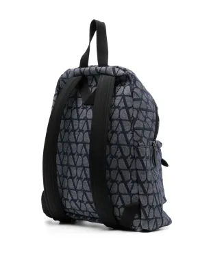 Valentino Garavani モノグラム柄ジップ付きバックパック - サムネイル3