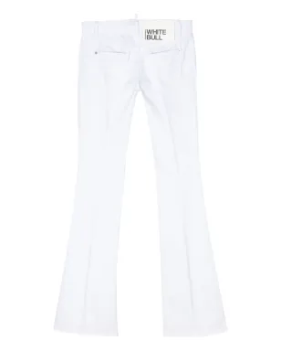 DSQUARED2 ミッドライズ フレアジーンズ - ホワイト - サムネイル2