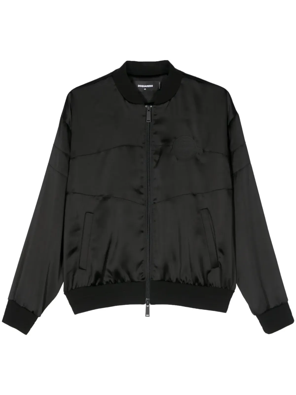 DSQUARED2 アンダー・ザ・ブリッジ ボンバー ジャケット - ブラック - 画像1