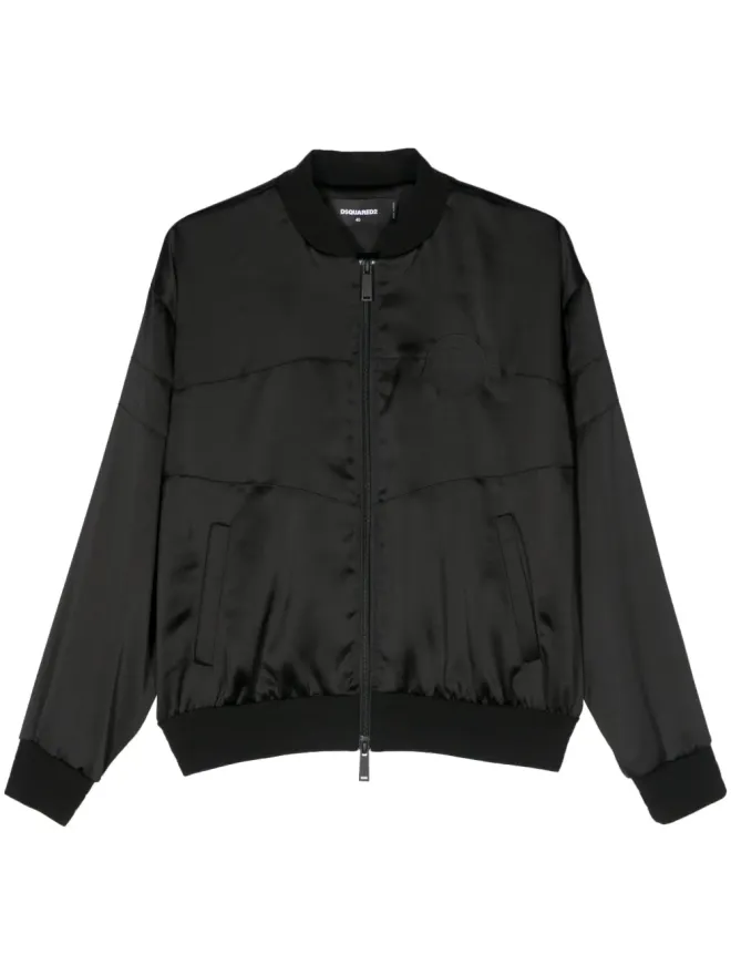 Dsquared2 DSQUARED2 アンダー・ザ・ブリッジ ボンバー ジャケット - ブラックの商品画像