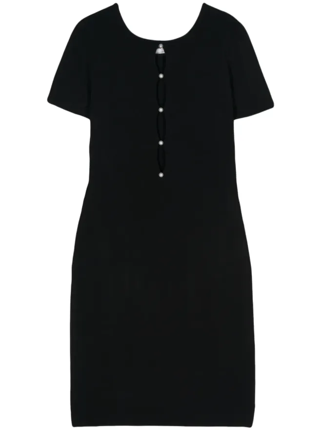 Dsquared2 DSQUARED2 カットアウトフィットドレス - ブラックの商品画像