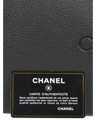 CHANEL ビンテージ 2003 フリンジ レザー ダッフルバッグ ブラック - サムネイル5