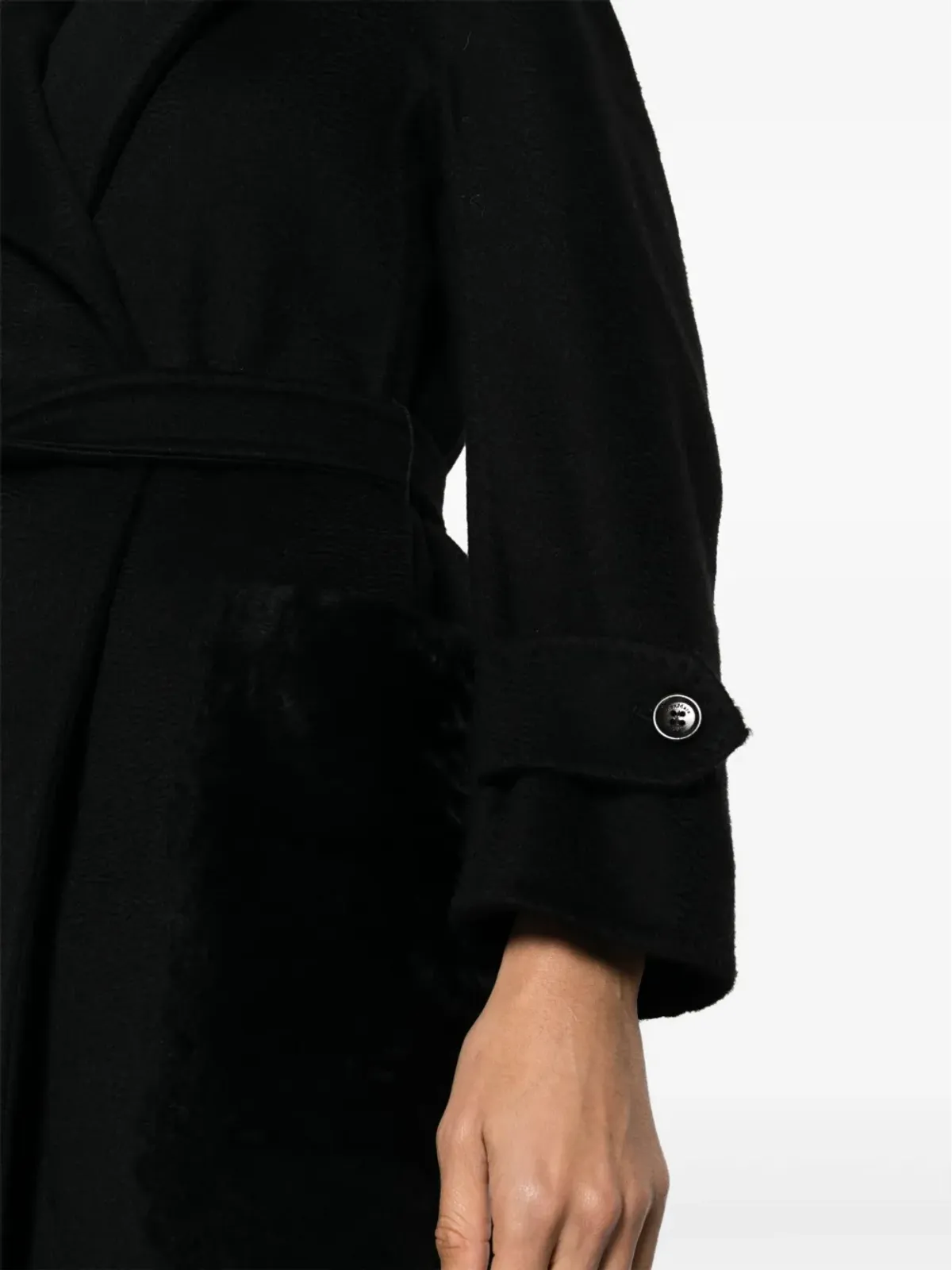 Max Mara Magia ベルテッド カシミア コート - 画像5