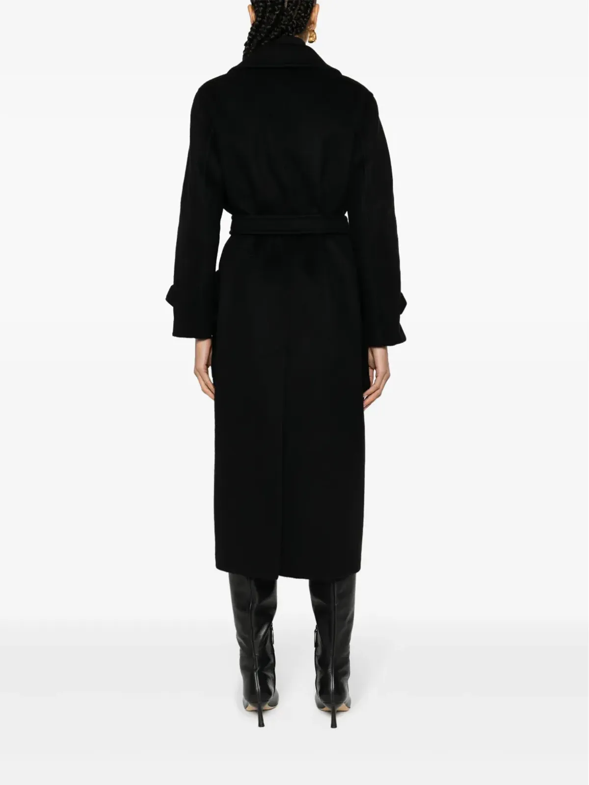 Max Mara Magia ベルテッド カシミア コート - 画像4