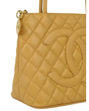 CHANEL ビンテージ 2007年 メダリオン ハンドバッグ - ニュートラル系 - サムネイル3