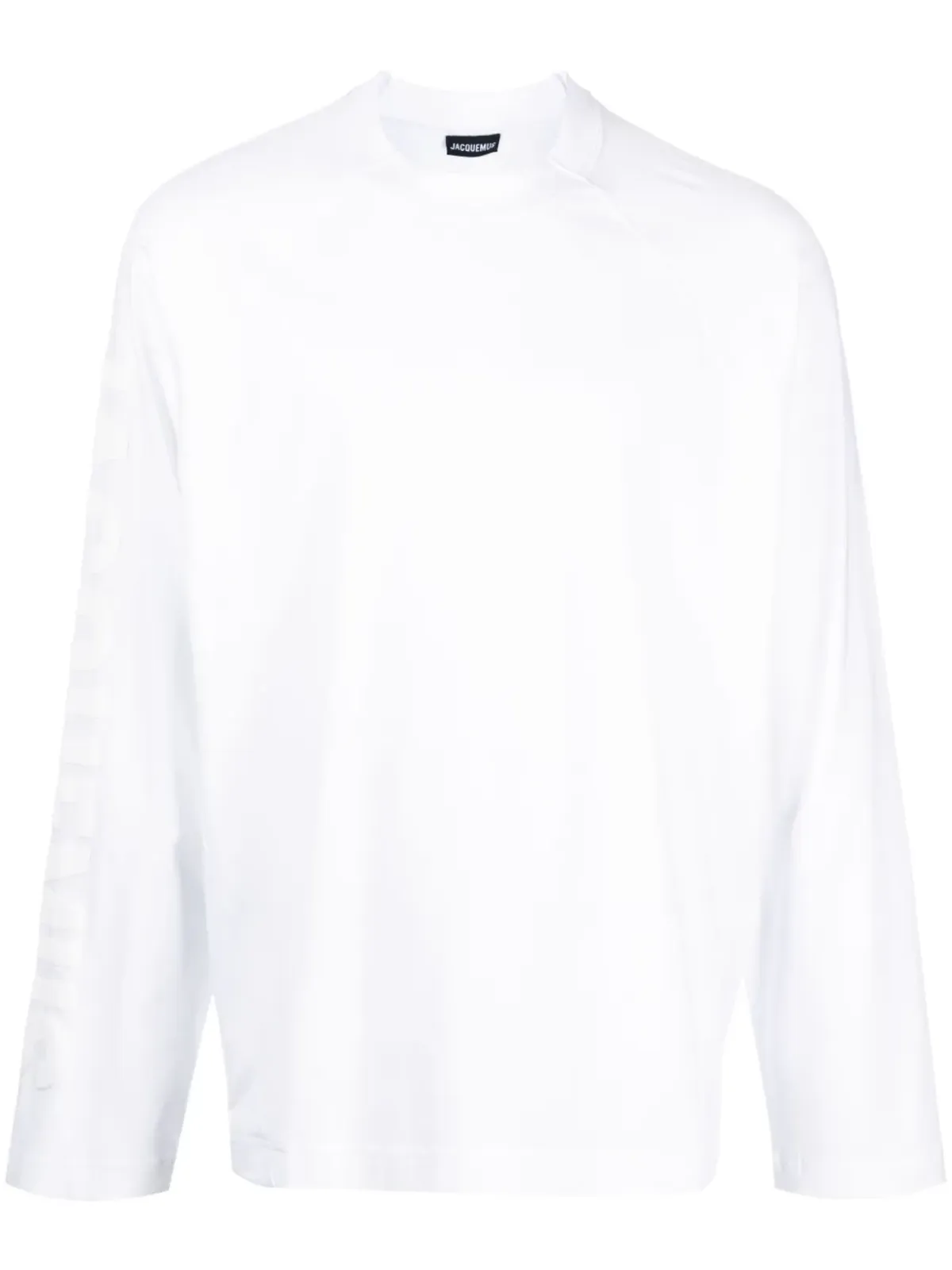Jacquemus Le T-shirt Typo ロングスリーブトップ - ホワイト - 画像1