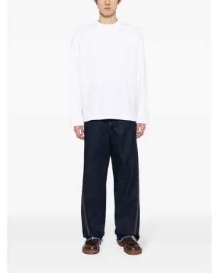 Jacquemus Le T-shirt Typo ロングスリーブトップ - ホワイト - サムネイル2