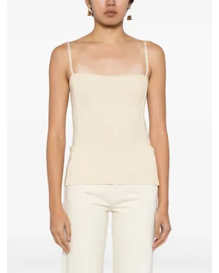 Jacquemus Le Haut Sierra リブ編みタンクトップ - サムネイル3