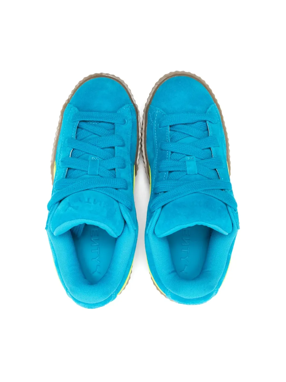 Puma Kids x Fenty クリーパー スエード スニーカー - ブルー - 画像3