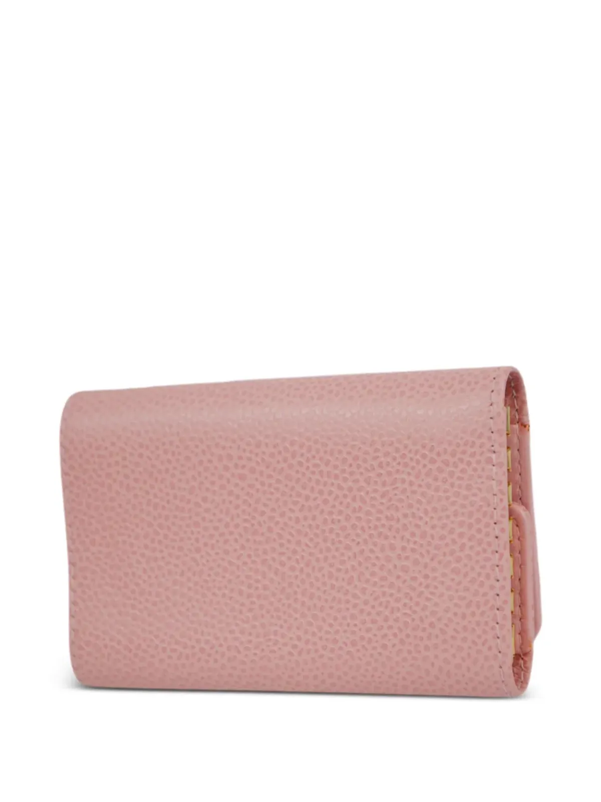 CHANEL ビンテージ 2023 CCレザー キーケース ピンク - 画像2