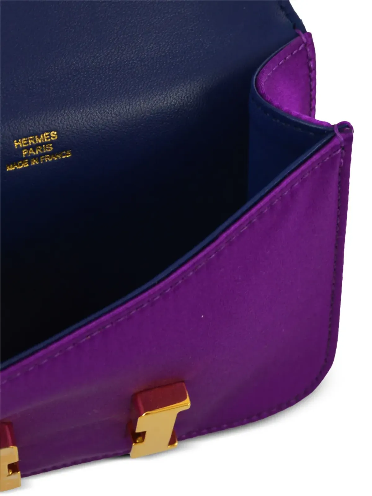 Hermès ビンテージ 2010 Constance ショルダーバッグ - パープル - 画像4