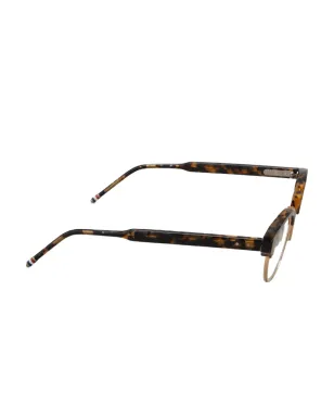 Thom Browne Eyewear べっこう柄の丸形フレーム眼鏡 - サムネイル2