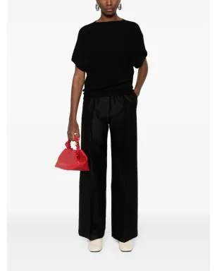 Christian Wijnants Picaia wide-leg trousers - Black - サムネイル2