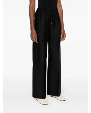 Christian Wijnants Picaia wide-leg trousers - Black - サムネイル3