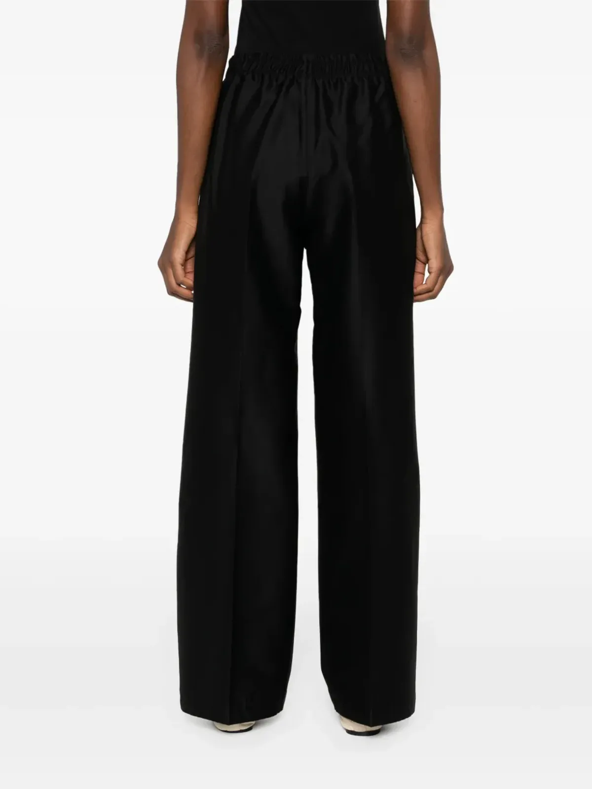 Christian Wijnants Picaia wide-leg trousers - Black - 画像4