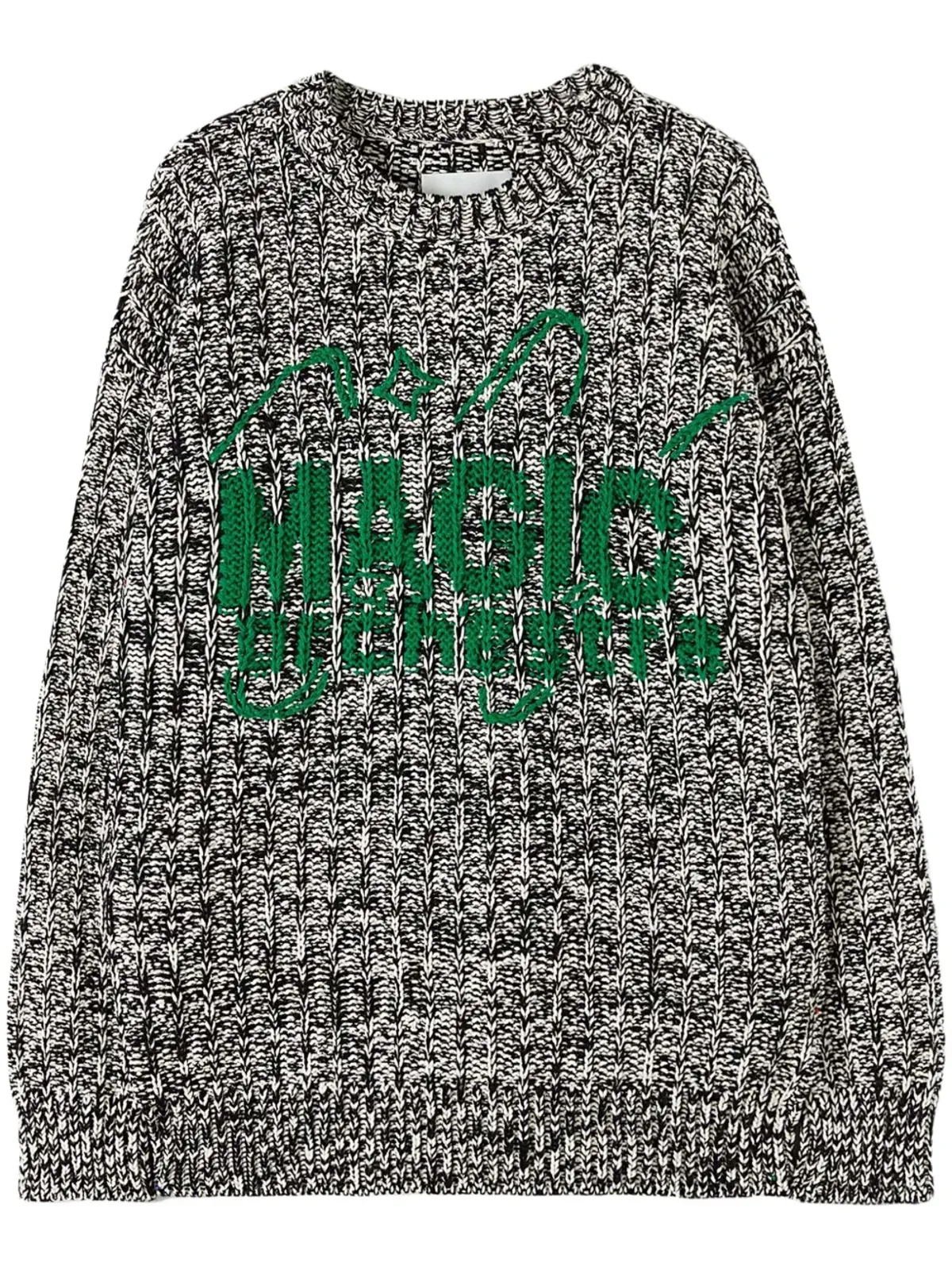 Jil Sander ジャカード ウール混紡 セーター - グレー - 画像1