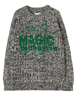 Jil Sander ジャカード ウール混紡 セーター - グレー - サムネイル1