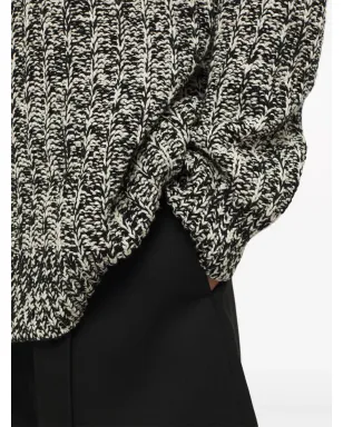 Jil Sander ジャカード ウール混紡 セーター - グレー - サムネイル5