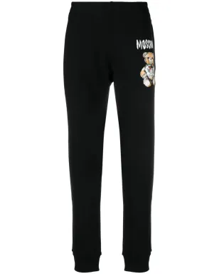 Moschino テディベアプリント テーパード トラックパンツ - サムネイル1