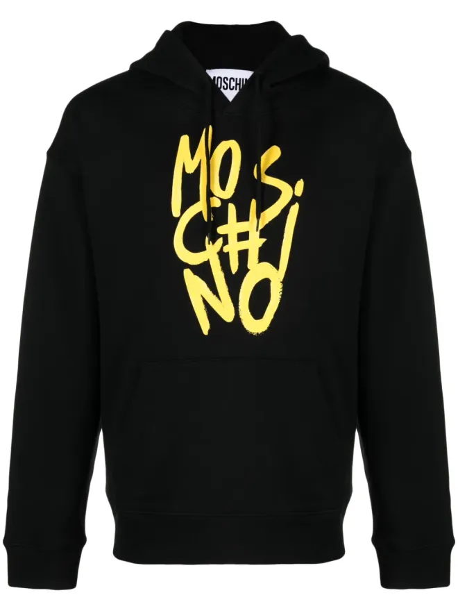 Moschino Moschino ロゴプリント コットン パーカーの商品画像