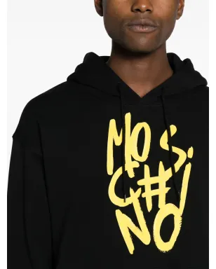 Moschino ロゴプリント コットン パーカー - サムネイル5